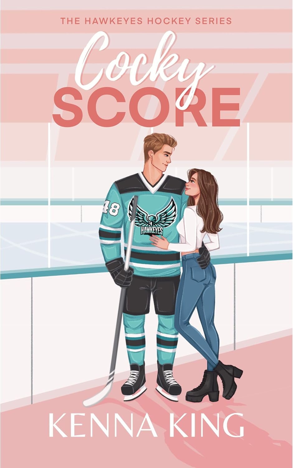 Cocky Score: A Fake Dating Hockey Romance (The Hawkeyes Hockey Series Book 1) (English Edition) baixar o livro de graça