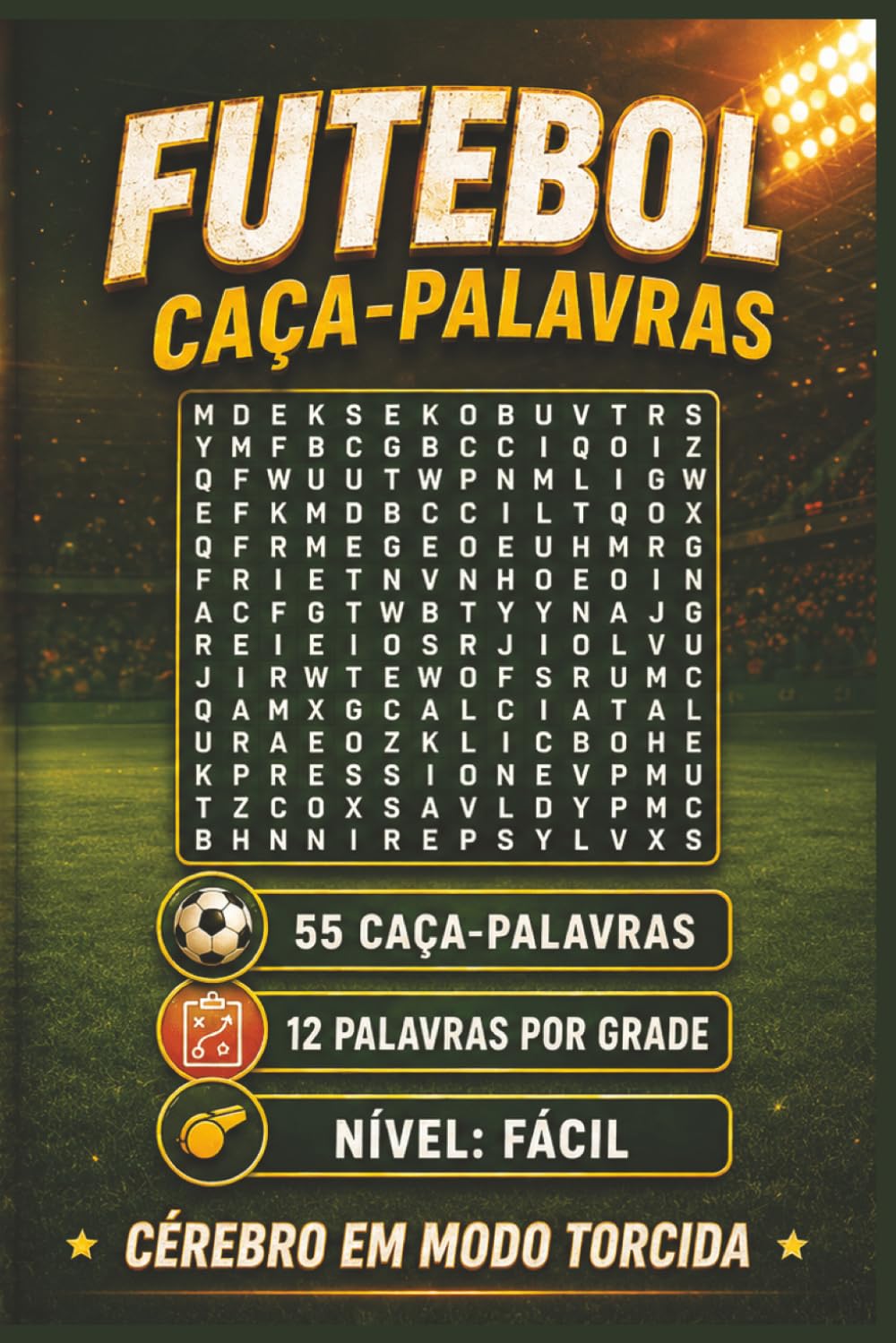 ler totalmente Livro de Caça-Palavras de Futebol: Sopa de Letras: Letras grandes: seleções, clubes, estádios e mais | 6x9, 110 páginas | 55 passatempos, 660 palavras... e relaxar para todos! ! (Portuguese Edition)