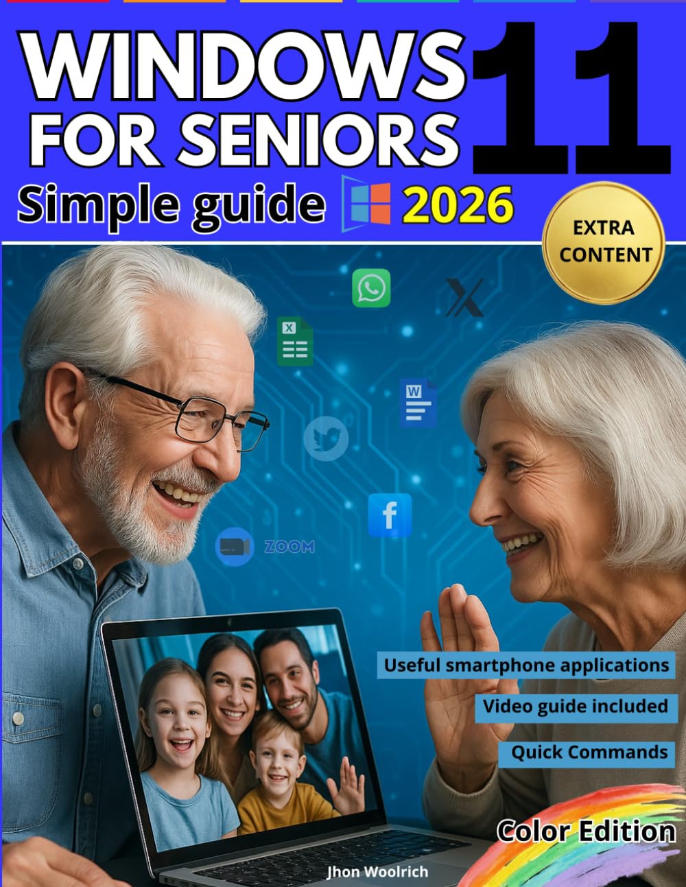 Windows 11 for seniors: A complete guide with big text, illustrated steps, and clear instructions to browse, email, and video call without fear, even if tech scares you! baixar livro de graça