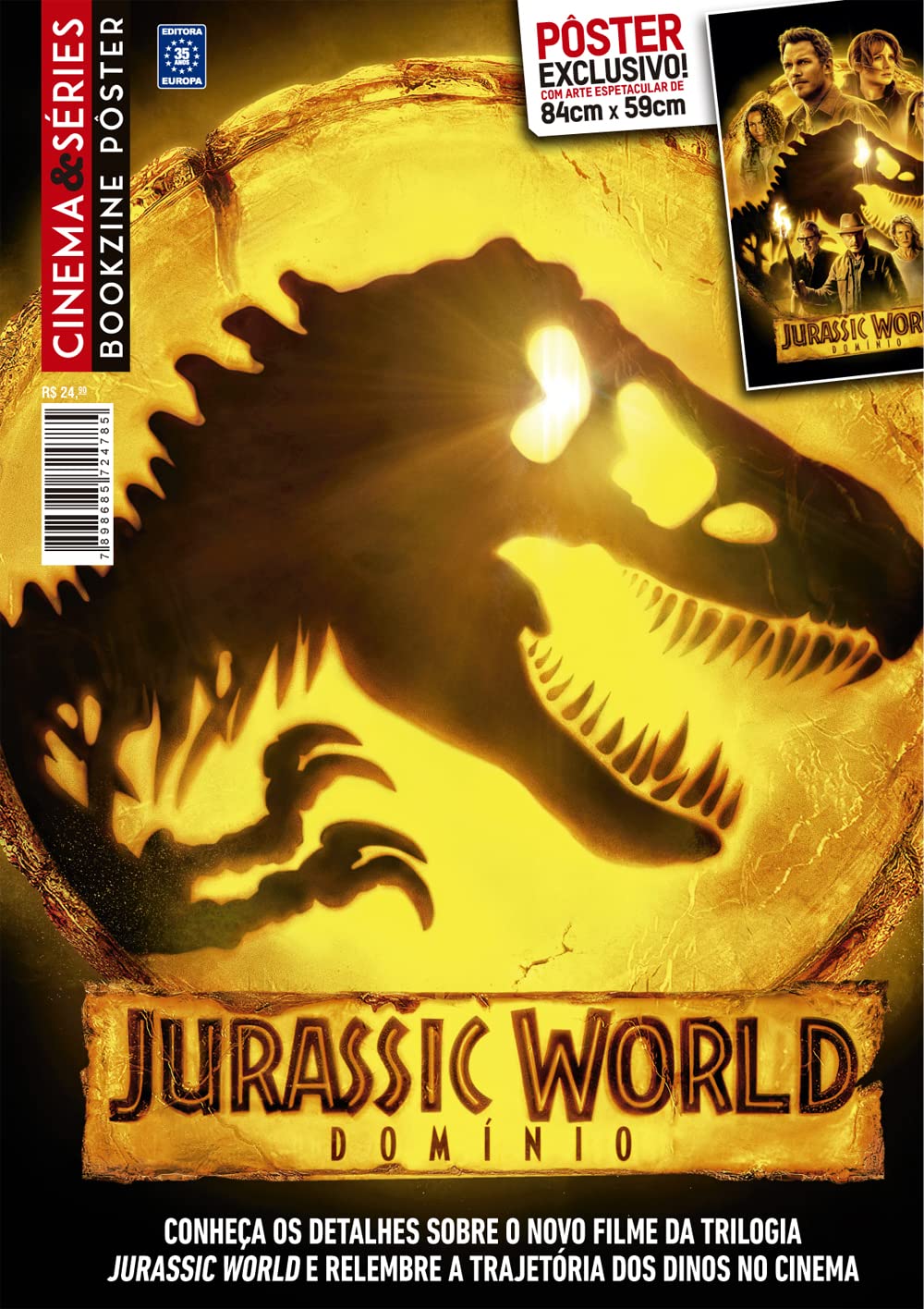 ler totalmente Jurassic World - Superpôster Cinema e Séries