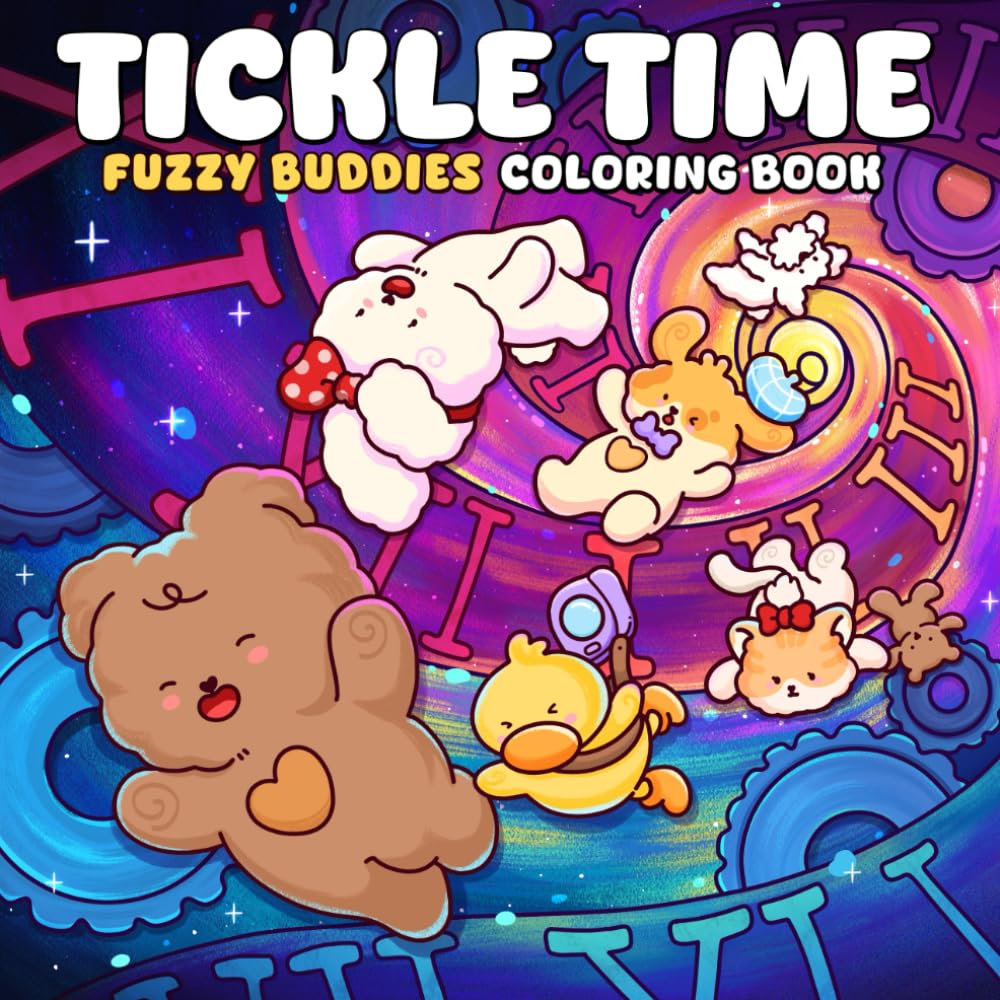 ler totalmente Tickle Time: A Time Travel-Themed Coloring Book Featuring Fuzzy Buddies Exploring History and Futuristic Cities for Relaxation