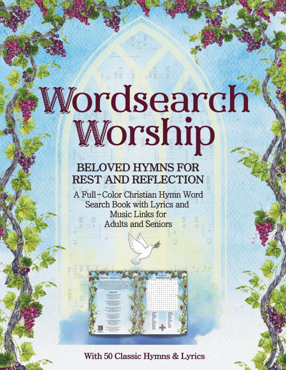 capítulo por capítulo baixar Wordsearch Worship - Beloved Hymns for Rest and Reflection: A Full-Color Christian Hymn Word Search Book With Lyrics and Music Links for Adults and Seniors