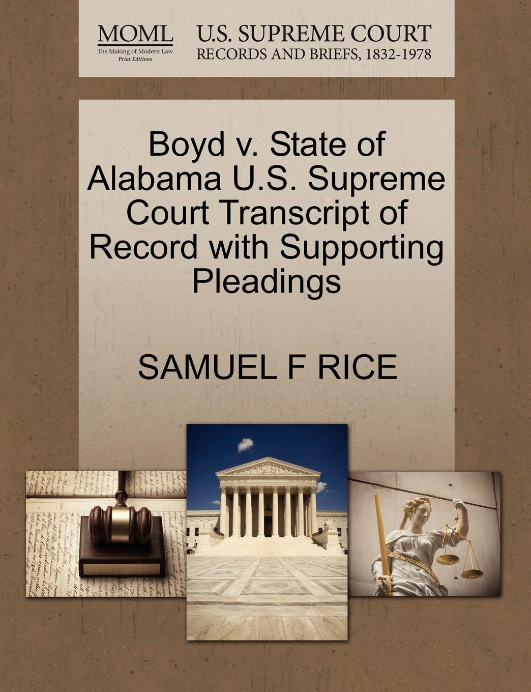 Boyd v. State of Alabama U.S. Supreme Court Transcript of Record with Supporting Pleadings baixar livro de graça