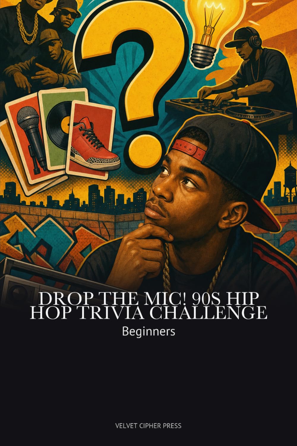 ler totalmente DROP THE MIC! 90s Hip Hop Trivia Challenge for Beginners: Test Your Knowledge with 300+ Questions from Rap's Golden Era