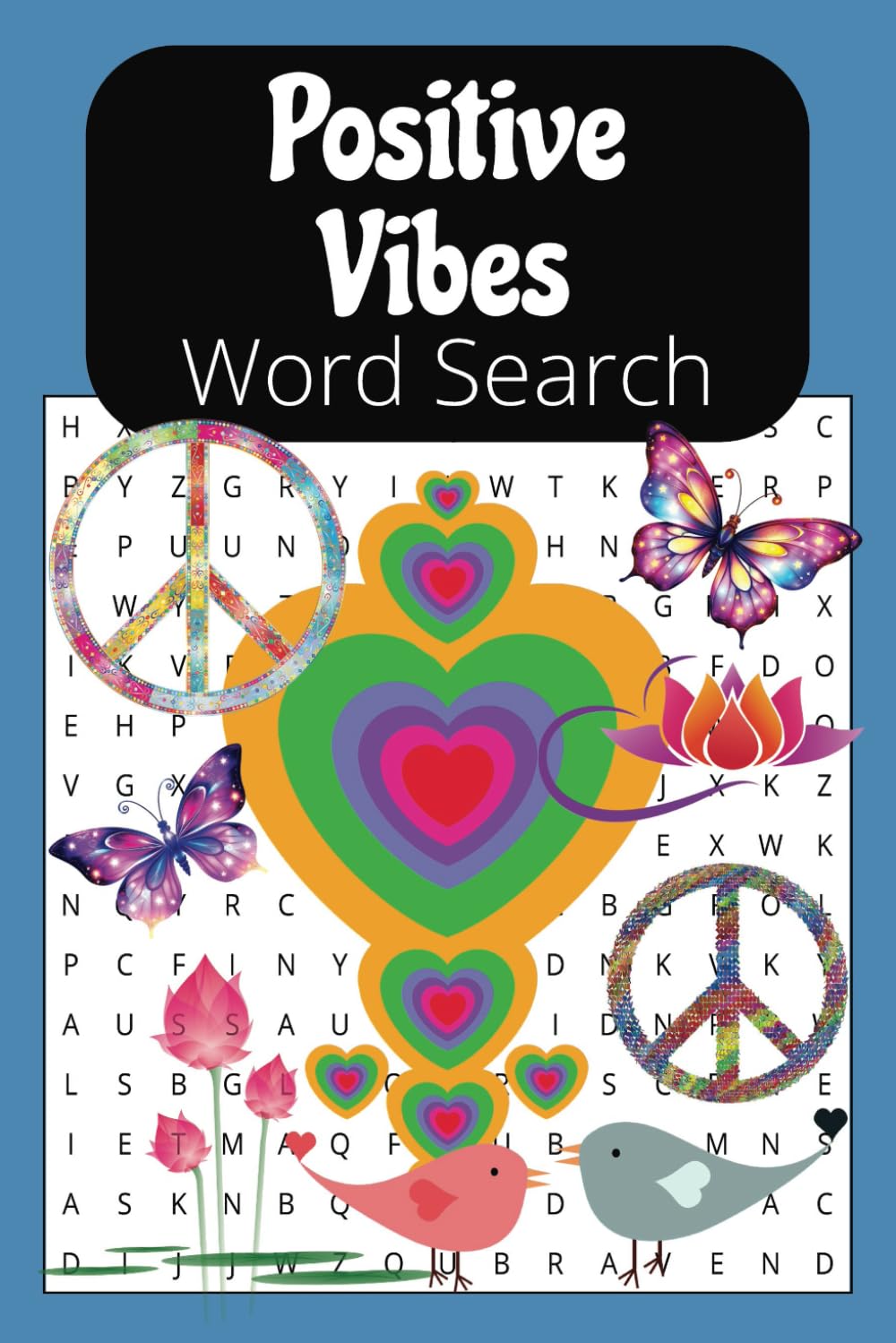 ler totalmente Positive Vibes Word Search Book: A Good Vibes Themed Word Find Book for Everyone
