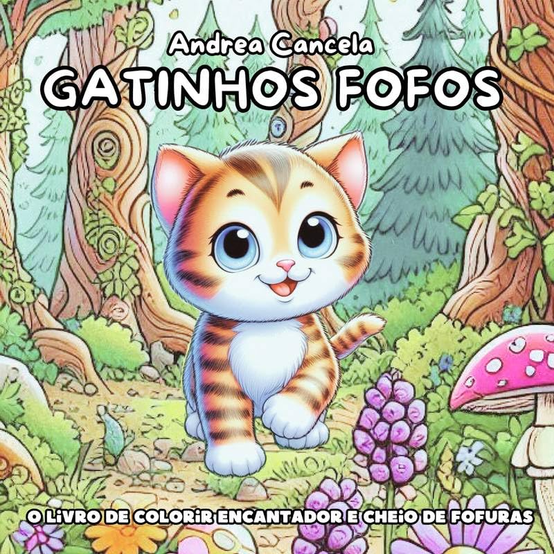 ler totalmente Gatinhos Fofos - Livro de Colorir