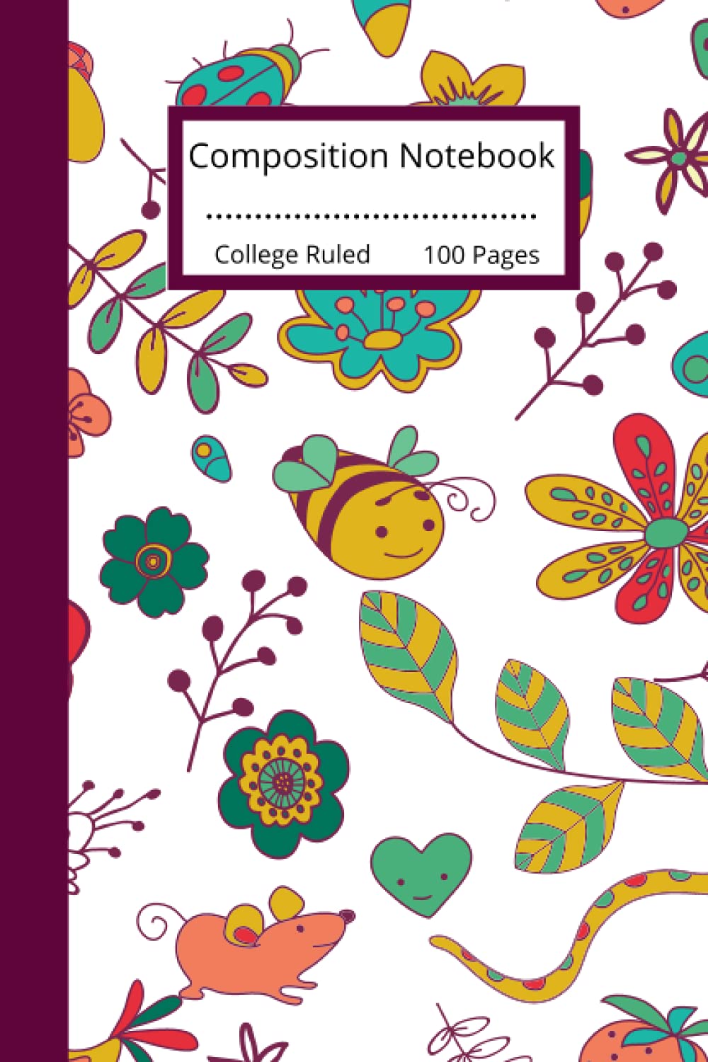 ler totalmente Bumble Bee Notebook: Cute Bumble Bee Notebook 6" x 9", Gardening notebook: Bumble Bee notebook for teens, kids, college students