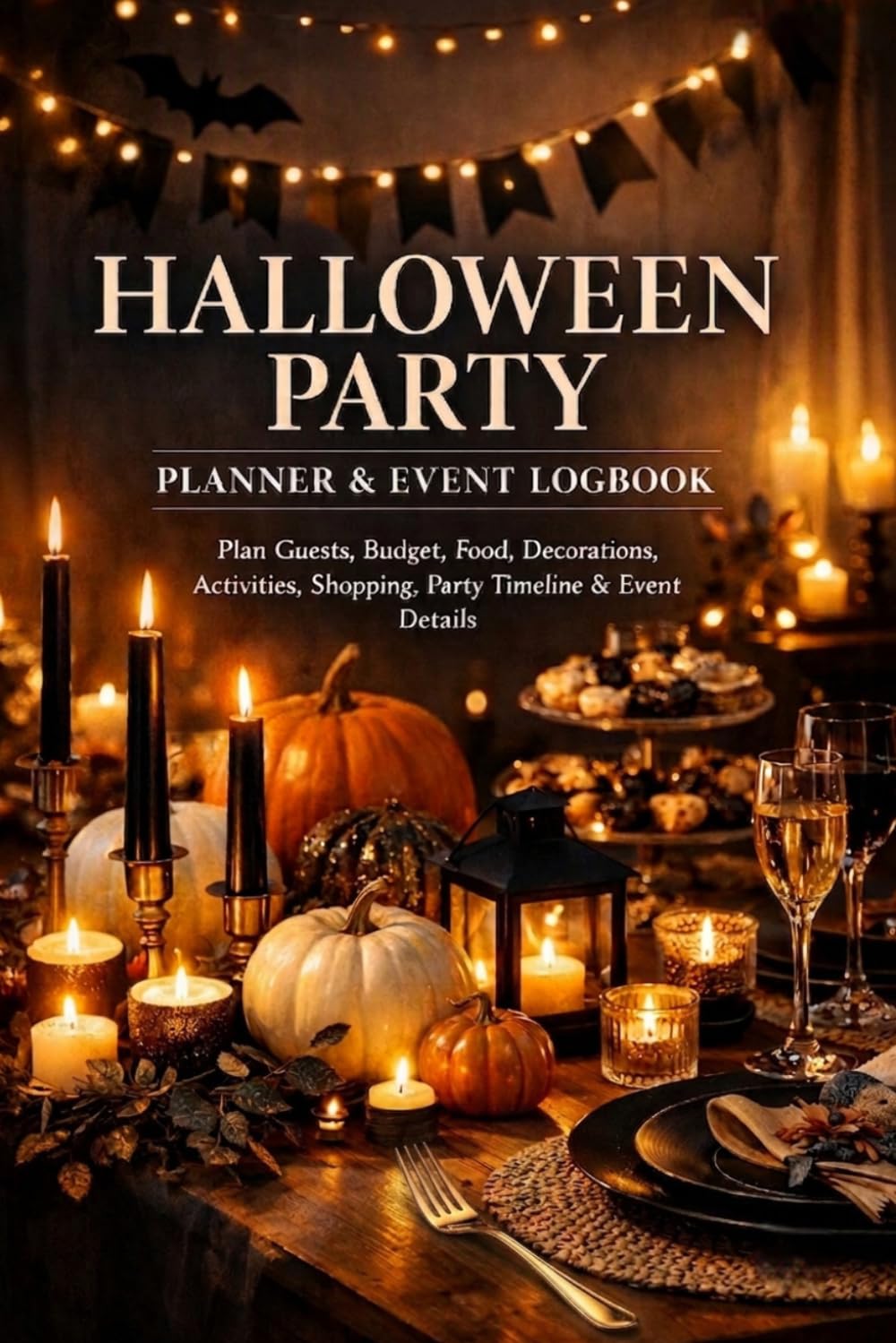 capítulo por capítulo baixar HALLOWEEN PARTY PLANNER & EVENT LOGBOOK: Plan Guests, Budget, Food, Decorations, Activities, Shopping, Party Timeline & Event Details