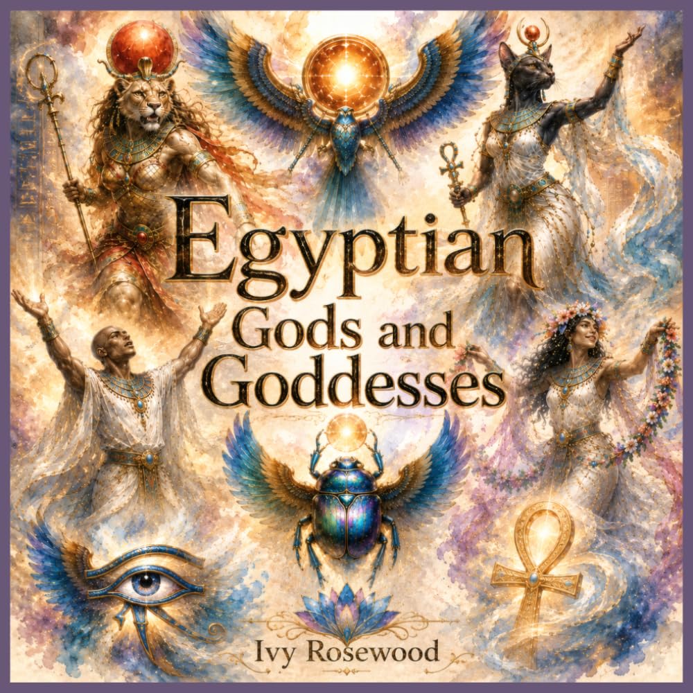 Egyptian Gods and Goddesses: 80 Ancient Egyptian Deities and Mythology Images for Junk Journals, Scrapbooking, Collage and Paper Crafts