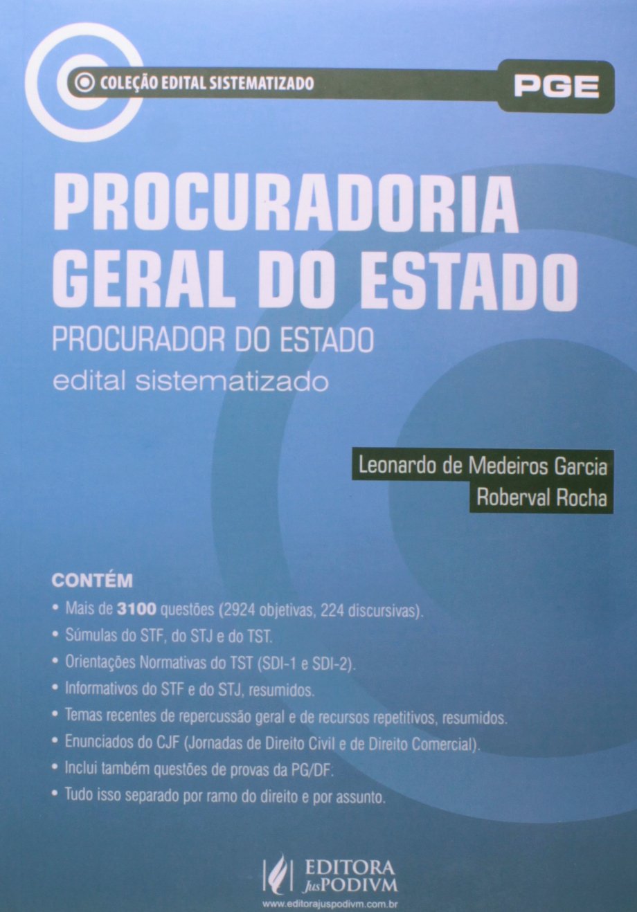 capítulo por capítulo baixar Procuradoria Geral do Estado. Procurador do Estado. Edital Sistematizado