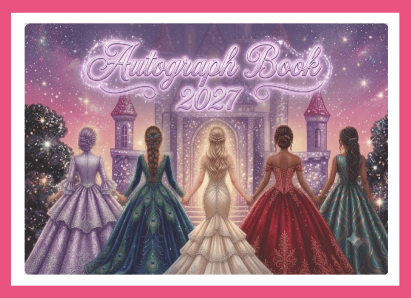capítulo por capítulo baixar Autograph Book for Girls 2027: A Keepsake Gift for Kids to Capture Signatures and Photos of Magical Theme Park World Adventures, Favorite Princess, Castle, Superheroes