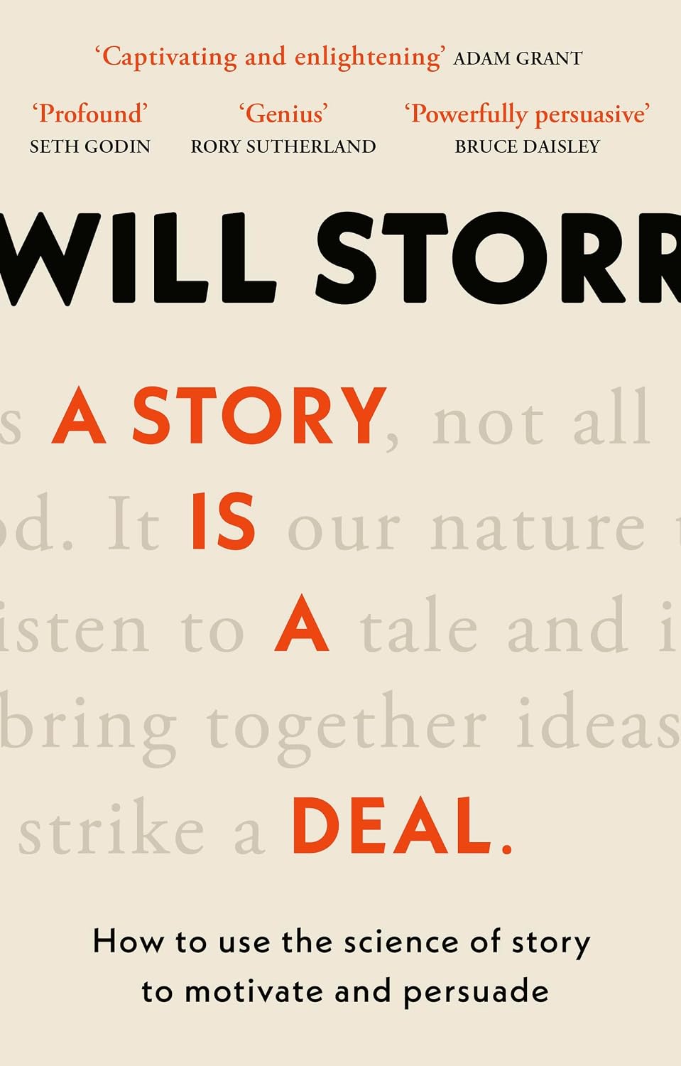 ler totalmente A Story is a Deal: How to use the science of story to motivate and persuade (English Edition)