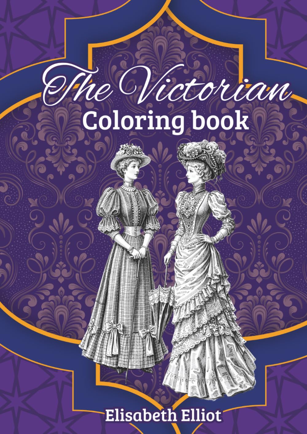 ler totalmente The victorian coloring book: Victorian Fashion Coloring Book for Adults: Elegant Dresses, Accessories, and Timeless Designs for Relaxation and Creative Expression