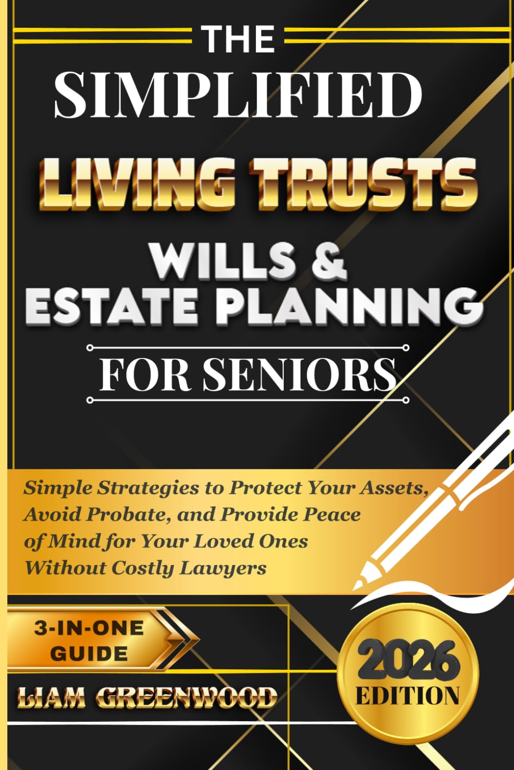 ler totalmente The Simplified Living Trusts, Wills, & Estate Planning for Seniors: Simple Strategies to Protect Your Assets, Avoid Probate, and Provide Peace of Mind for Your Loved Ones Without Costly Lawyers: 1