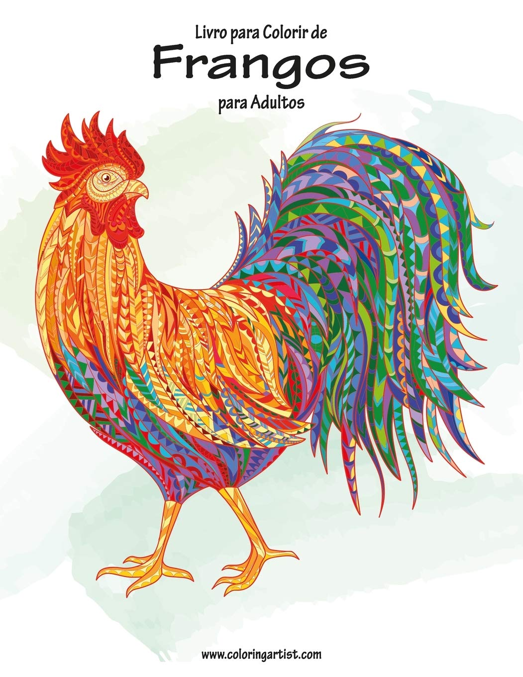 Livro para Colorir de Frangos para Adultos: 1 baixar o livro de graça
