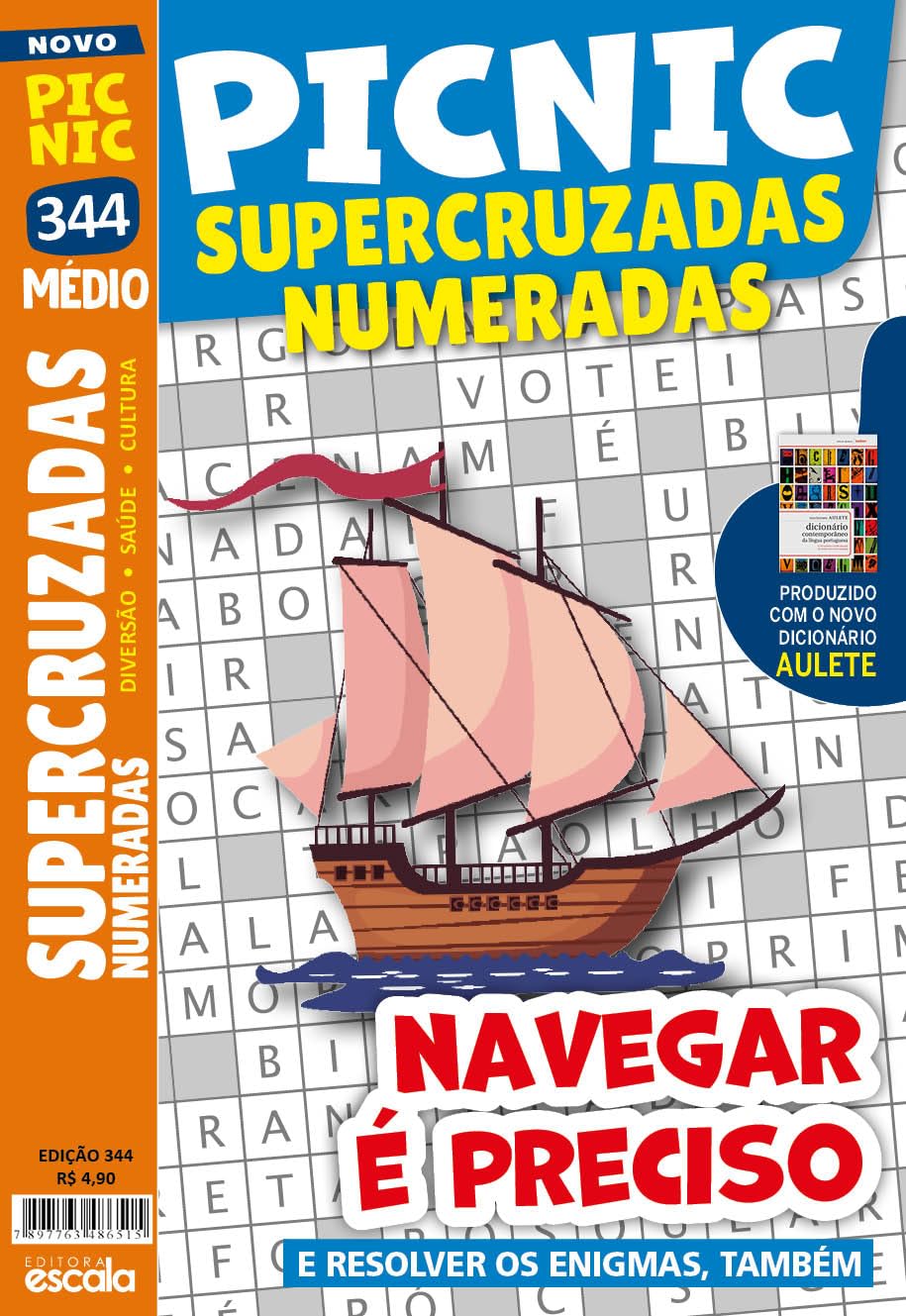 ler totalmente Picnic Supercruzadas Numeradas - Médio: 344 - Navegar é Preciso