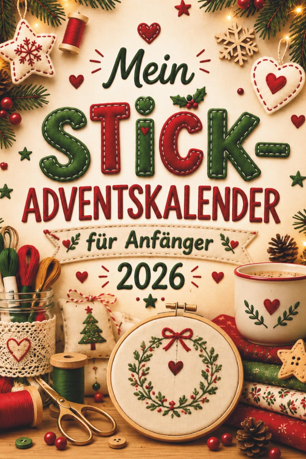Mein Stick-Adventskalender für Anfänger: Das Adventskalenderbuch mit 24 Türchen voller Stickwissen, Mini-Rätsel, kreativer Ideen und humorvoller... Geschenk für Stickfans (German Edition) baixar livro de graça