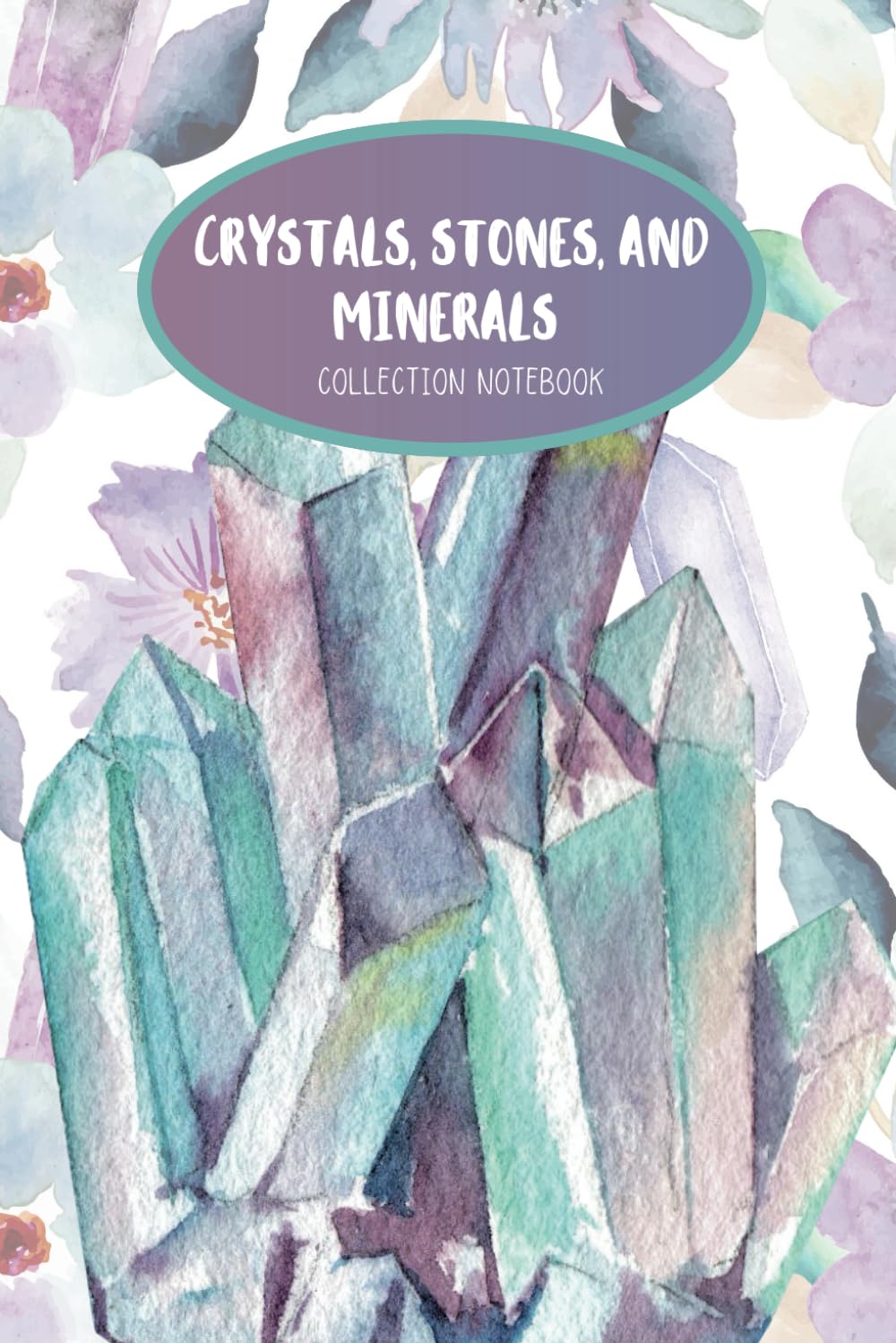 capítulo por capítulo baixar Crystals, Rocks and Minerals Collection - White, Purple and Teal - For Gemstones and Crystal Enthusiasts - Crystal Collection Journal Tracker - Gift for Men, Women, Children - 6x9", 120 pages