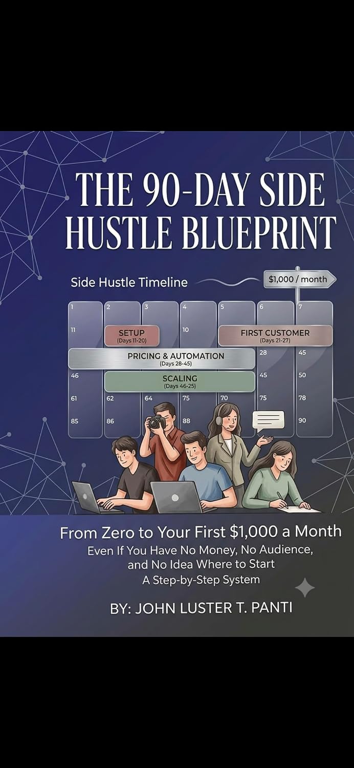 THE 90-DAY SIDE HUSTLE BLUEPRINT (English Edition) baixar livro de graça
