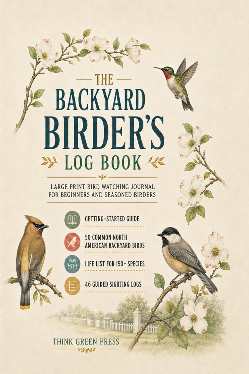 The Backyard Birder's Log Book: Large Print Bird Watching Journal for Beginners and Seasoned Birders — Getting-Started Guide baixar o livro de graça