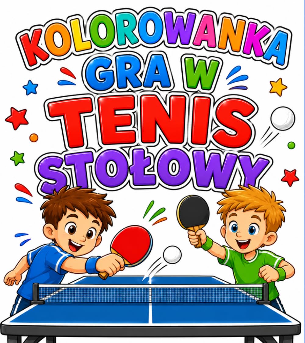 Kolorowanka gra w tenis stołowy: sport rywalizacja (Polish Edition) baixar o livro de graça