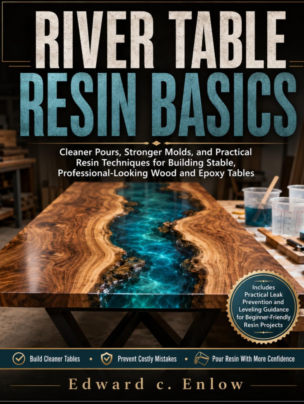 capítulo por capítulo baixar RIVER TABLE RESIN BASICS: Cleaner Pours, Stronger Molds, and Practical Resin Techniques for Building Stable, Professional-Looking Wood and Epoxy Tables