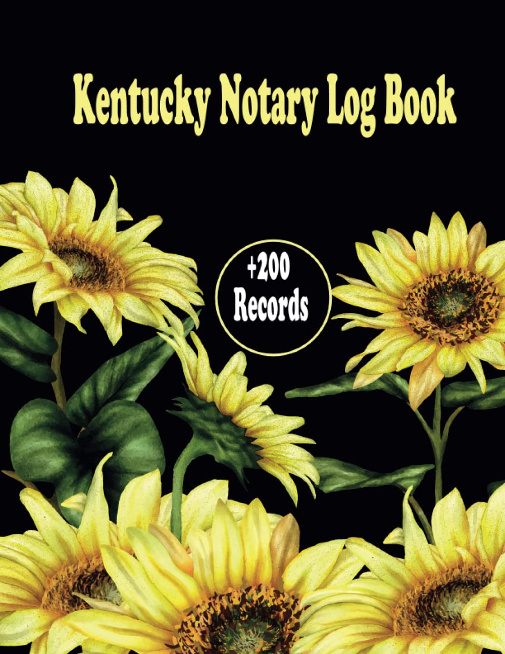 ler totalmente Kentucky Notary Log Book: Large Notary Log Book for 200 Records by a Public Notary | Kansas Notary Log Book To Record Notarial Acts | 105 Pages, 2 Entries per Page.