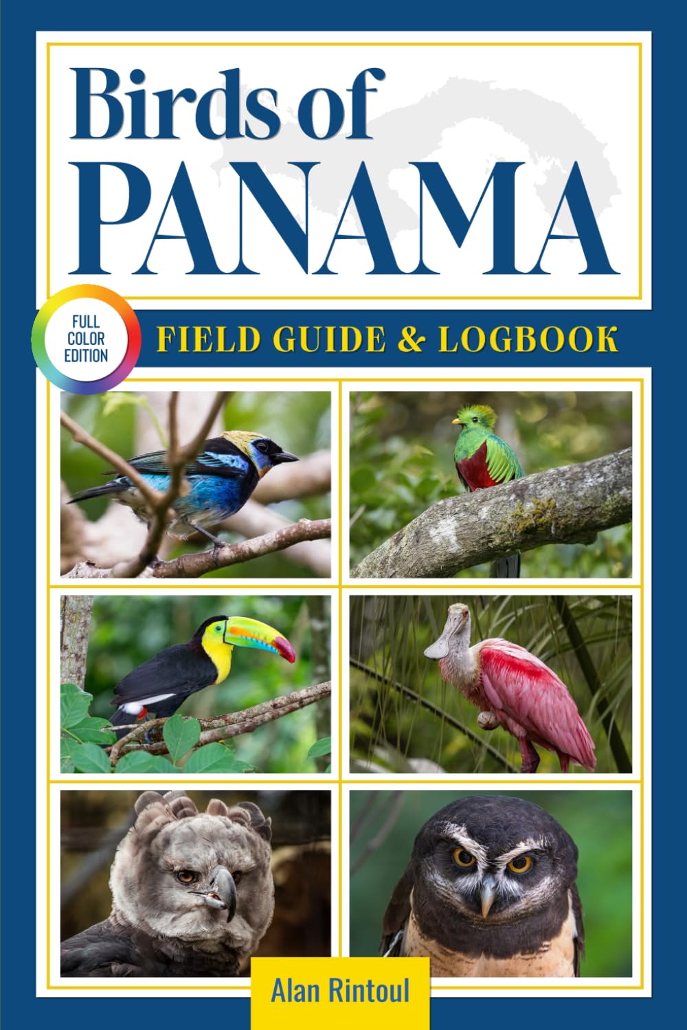ler totalmente Birds of Panama Field Guide and Logbook: An Essential Birdwatching Guide with Identification Tips for 60 Common Bird Species in Panama