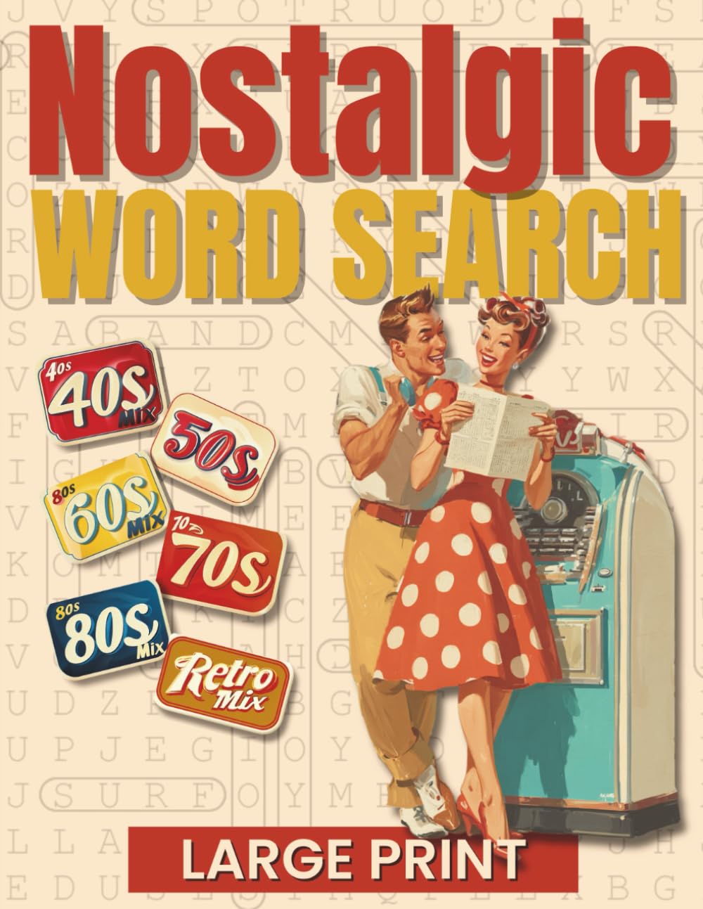 capítulo por capítulo baixar Nostalgic Word Search: 120 Large Print Puzzles from the 1940s to the 1980s. A Fun and Relaxing Activity Book for Adults and Seniors
