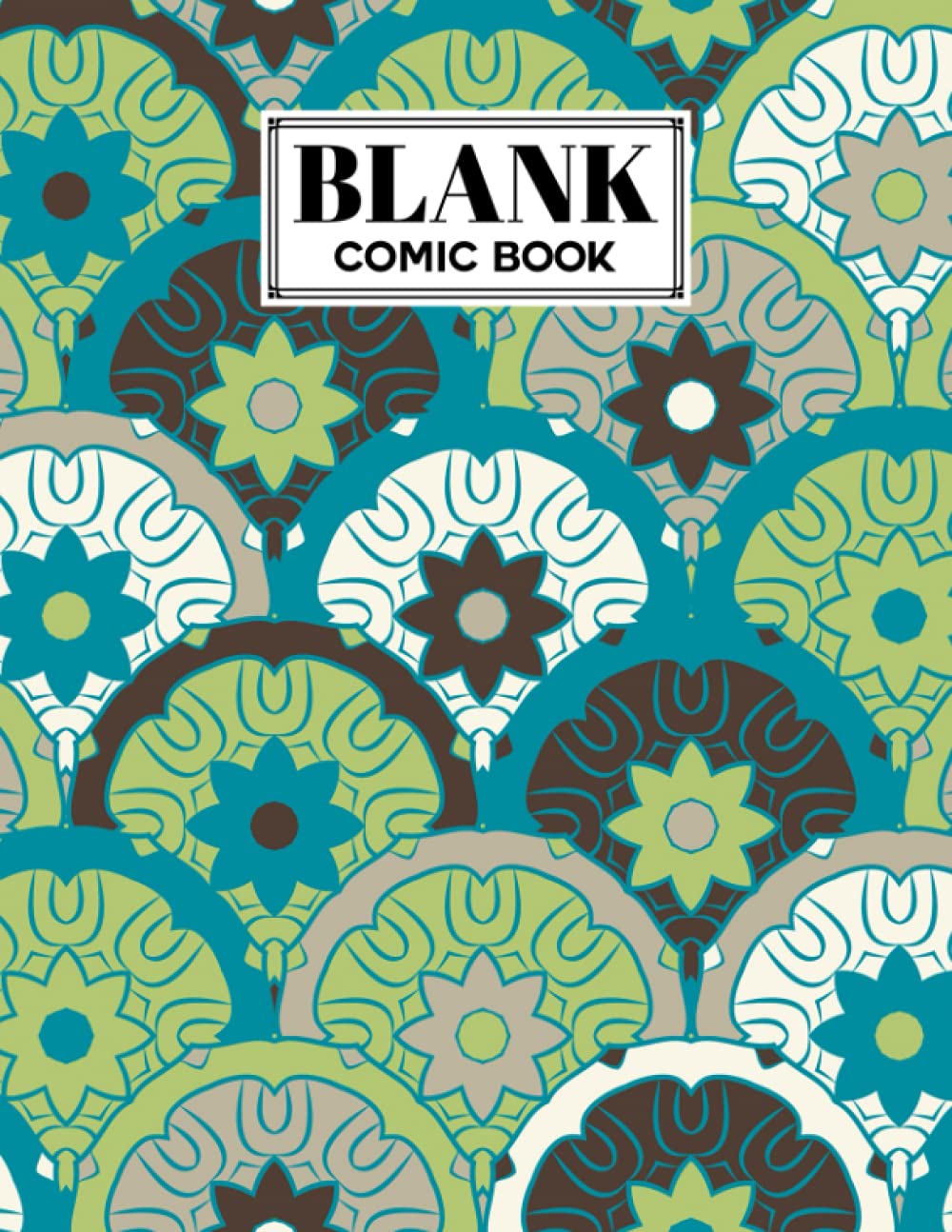 Blank Comic Book: Premium Mandalas Cover Blank Comic Book, Create Your Own Story, Journal, Notebook, Sketchbook for Kids and Adults, 120 Pages - Size 8.5" x 11" Notebook by Irmtraut Wunderlich baixar livro de graça