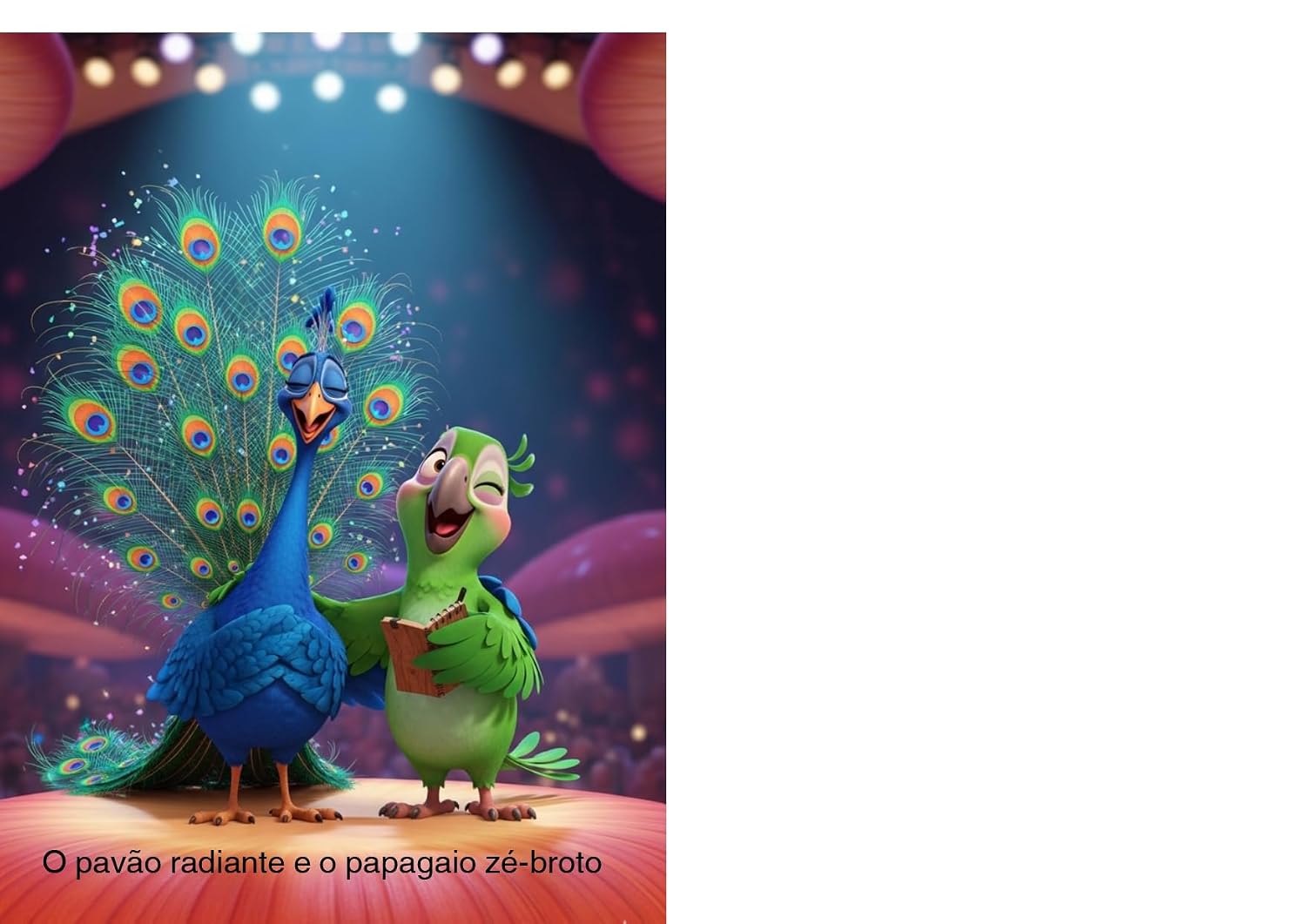 O Pavão Radiante e o papagaio de Zé-Broto baixar o livro de graça