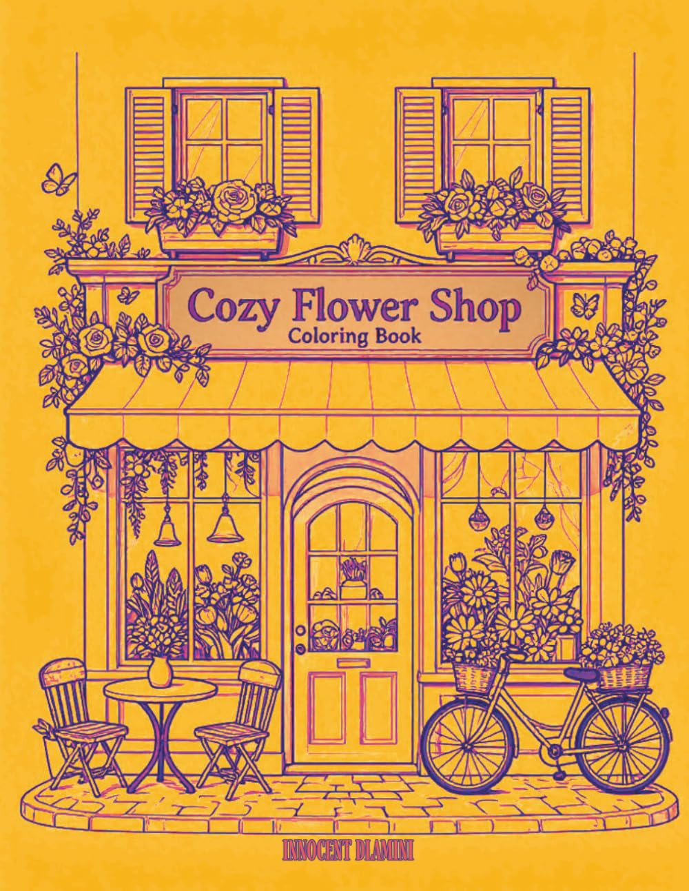 capítulo por capítulo baixar Cozy Flower Shop Coloring Book: Relaxing Floral Storefront Designs for Adults & Teens | Stress Relief Coloring Pages