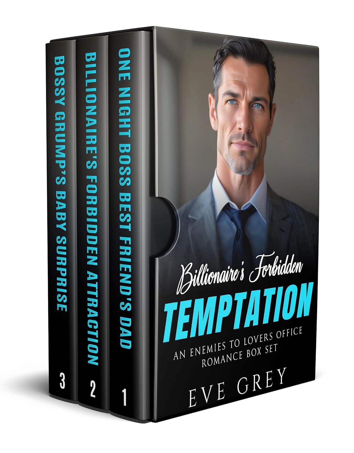 Billionaire's Forbidden Temptation : An Enemies to Lovers Office Romance Box Set (English Edition)