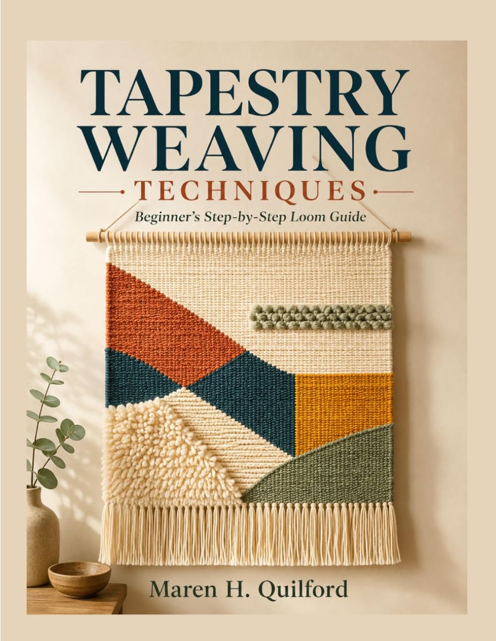 ler totalmente Tapestry Weaving Techniques: Beginner's Step-by-Step Loom Guide