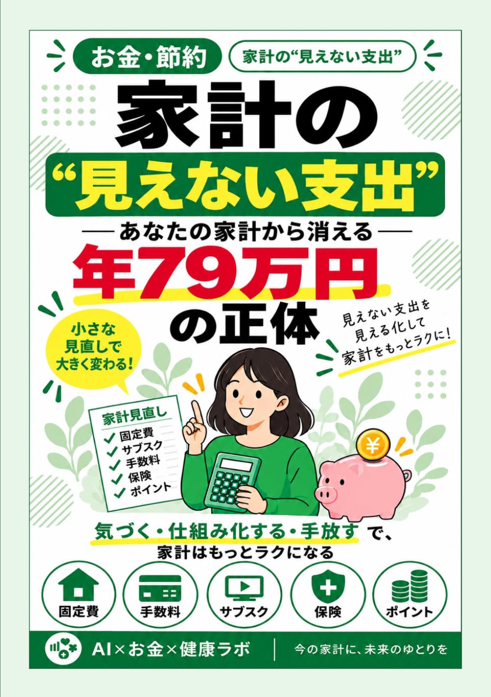家計の"見えない支出": あなたの家計から消える年79万円の正体 (Japanese Edition) baixar o livro de graça
