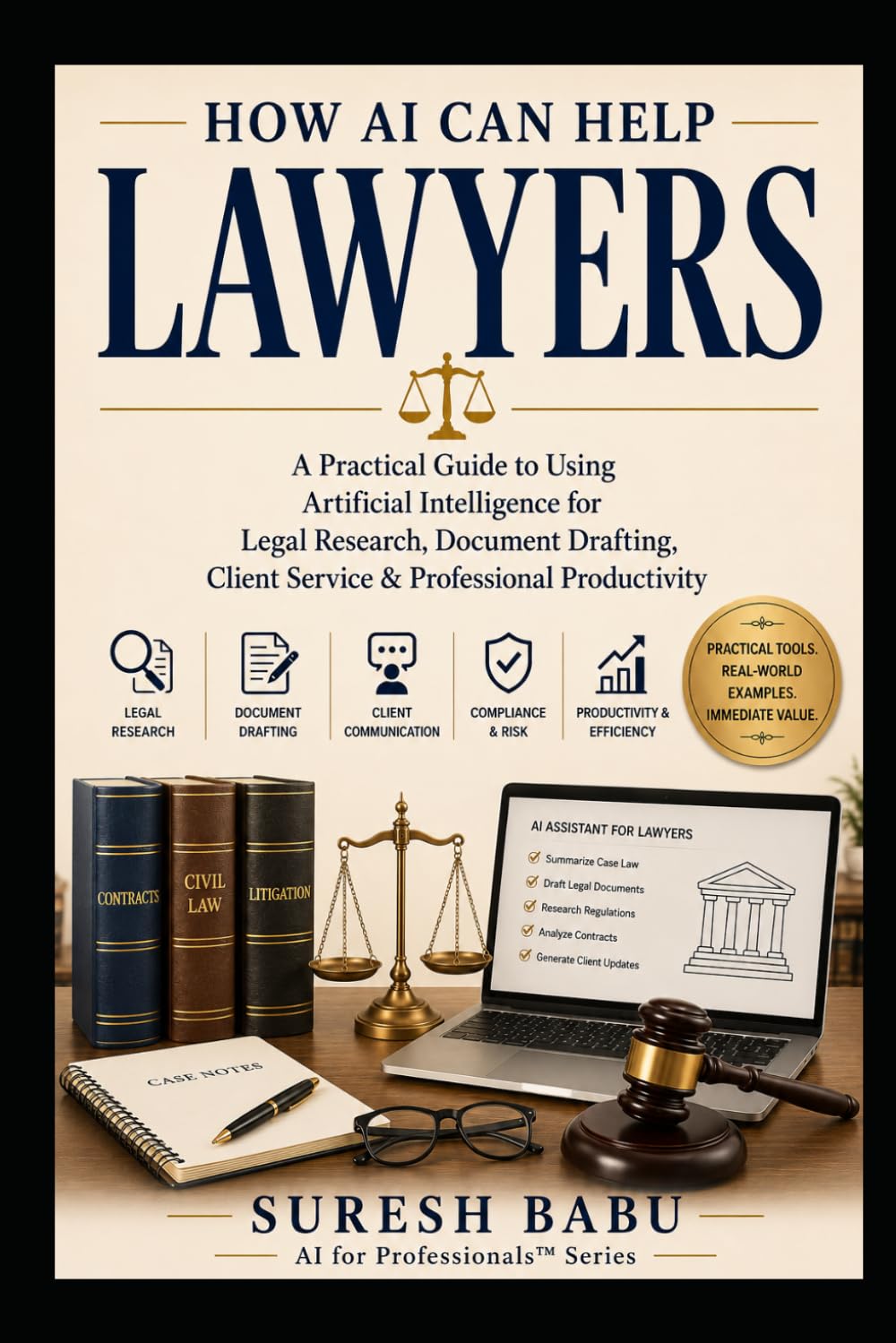 How AI Can Help Lawyers: A Practical Guide to Using Artificial Intelligence for Legal Research, Document Drafting, Client Service & Professional Productivity (AI for Professionals™ series.) baixar o livro de graça