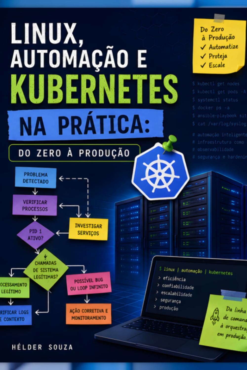 ler totalmente Linux, Automação e Kubernetes na Prática: Do Zero à Produção (Portuguese Edition)
