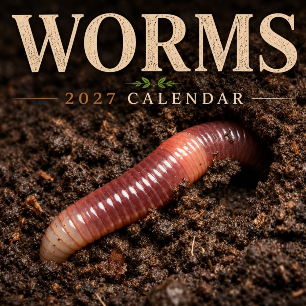 Worm Calendar 2027: Garden Nature Photography baixar livro de graça