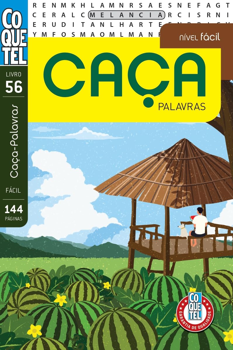 ler totalmente Livro Coquetel Caça-Palavras Ed 56