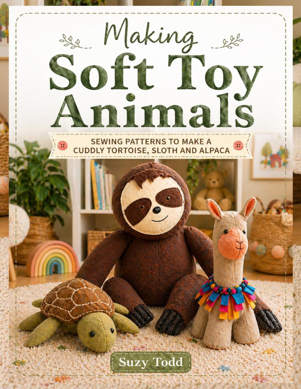 Making Soft Toy Animals: Sewing patterns to make a cuddly tortoise, sloth and alpaca baixar livro de graça