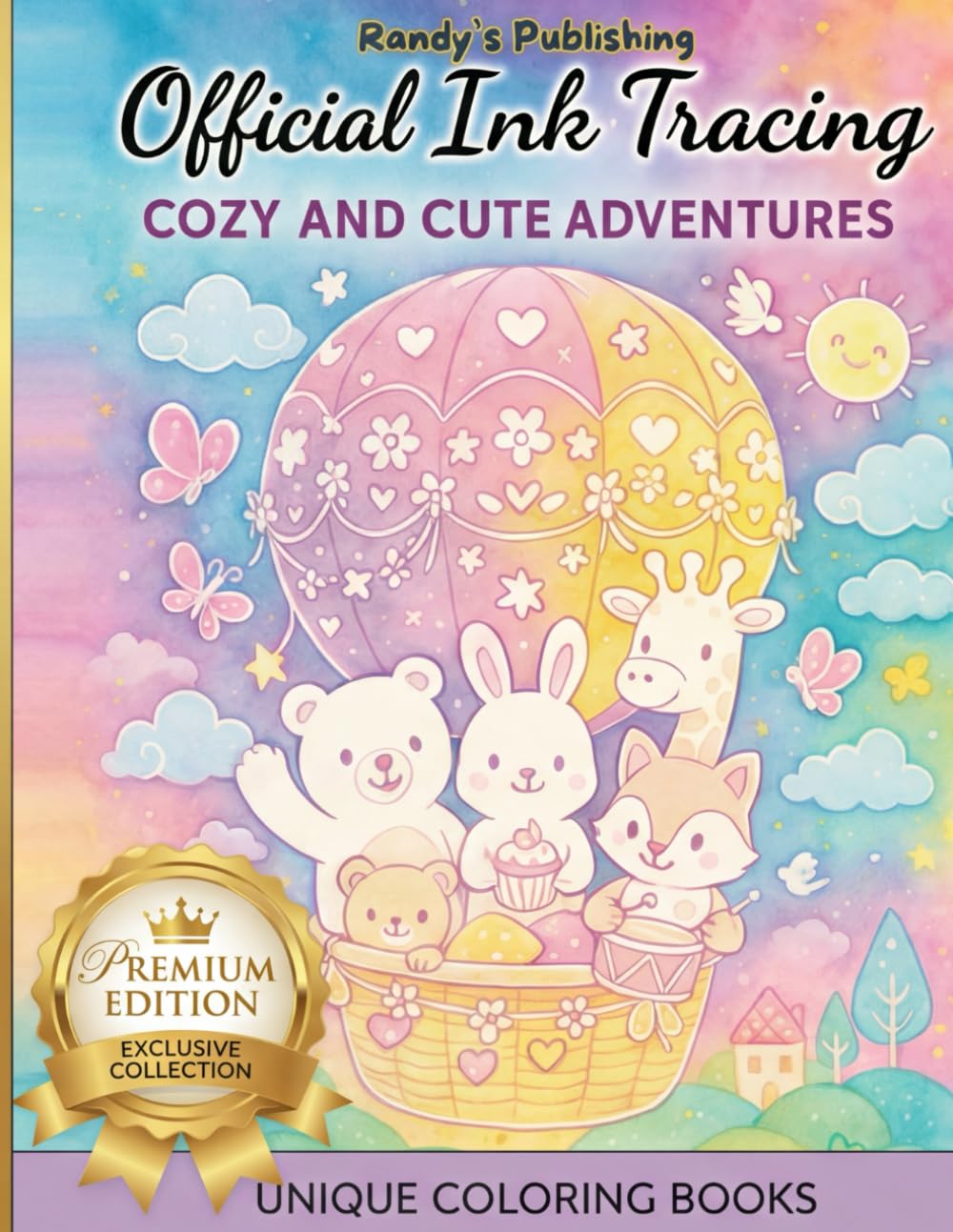 ler totalmente Ink Tracing Coloring Book: Calm Focus for Every Age Animal Designs to Build Concentration, Hand Control, and Peaceful Creativity