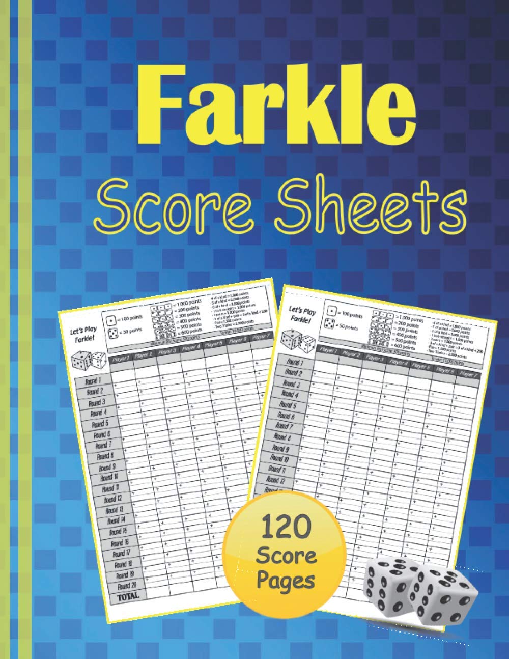 capítulo por capítulo baixar Farkle Score Sheets. Let’s Play Farkle!: Farkle Score Keeping Cards, 120 Farkle Scorecards with Farkle dice score rules – 8,5x11 Inch Large Pads