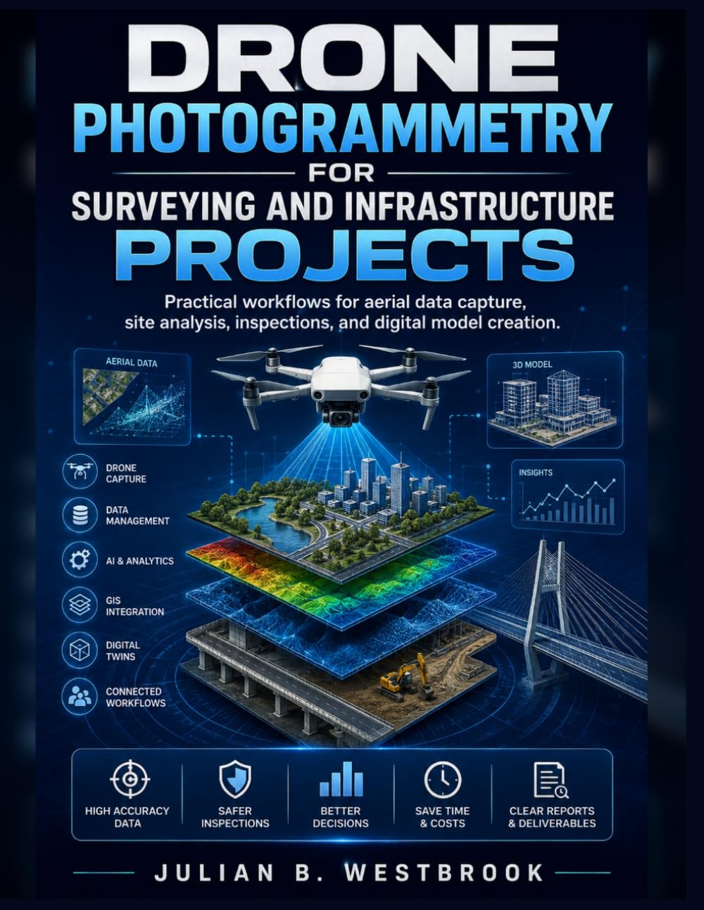 capítulo por capítulo baixar Drone Photogrammetry for Surveying and Infrastructure Projects: Practical workflows for aerial data capture, site analysis, inspections, and digital model creation.