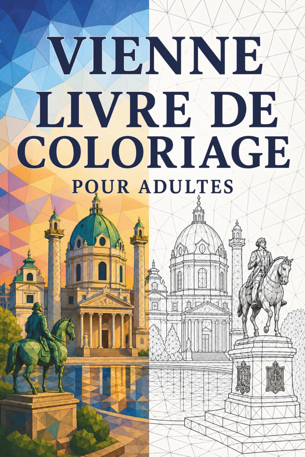Livre de Coloriage Mosaïques de Vienne pour Adultes: 30 pages à colorier avec architecture impériale, monuments viennois, motifs Art nouveau et... européens pour se détendre (French Edition) baixar livro de graça