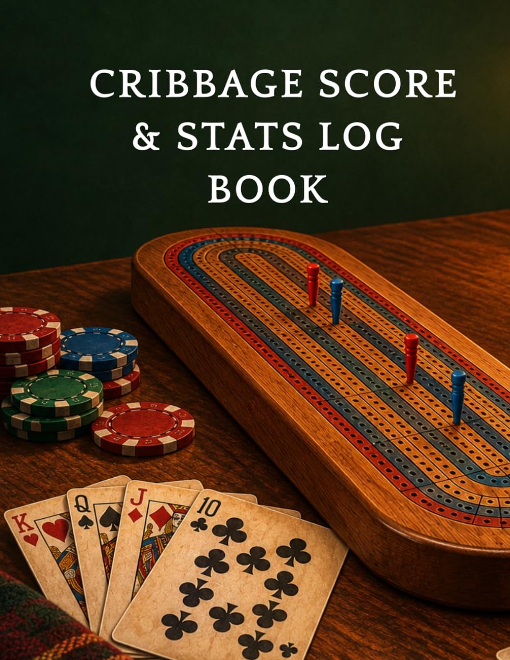 Cribbage Score & Stats Log Book: Track Every Game, Record Your Wins, and Master the Classic Card Game — 100 Game Log Sheets baixar o livro de graça