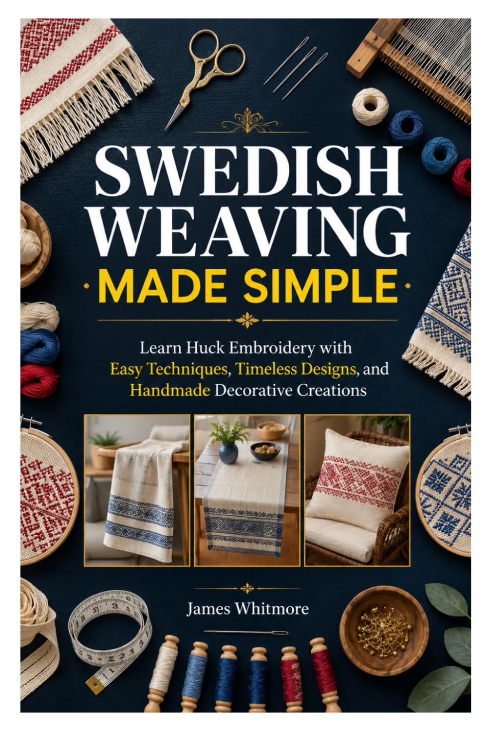 SWEDISH WEAVING MADE SIMPLE: Learn Huck Embroidery with Easy Techniques, Timeless Designs, and Handmade Decorative Creations baixar o livro de graça