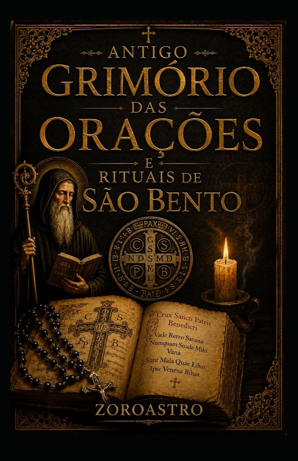 ANTIGO GRIMÓRIO DAS ORAÇÕES E RITUAIS DE SÃO BENTO (Portuguese Edition)