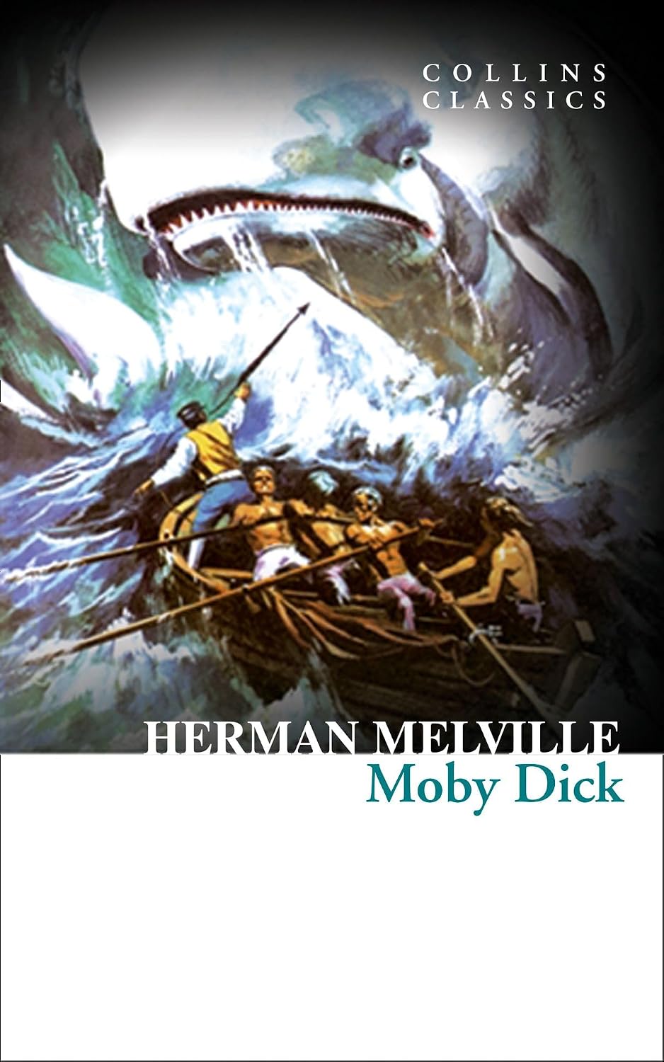 ler totalmente Moby Dick: Herman Melville: A Thrilling Classic Literature Epic of the Great White Whale