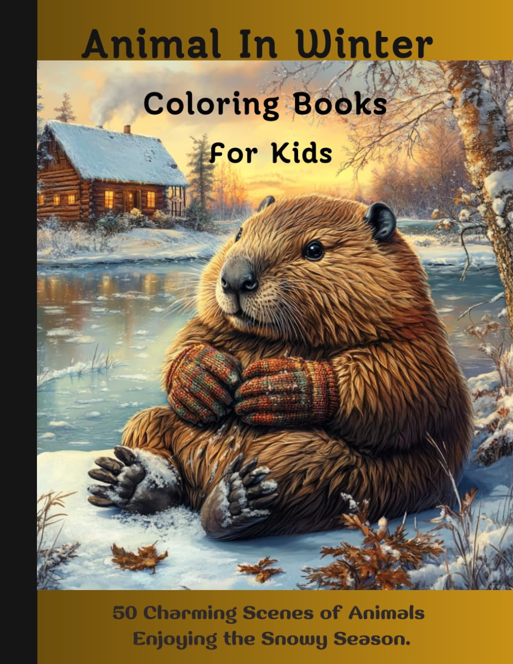 ler totalmente Animal in Winter Coloring Book for Kids: 50 Fun and Cozy Winter Scenes Featuring a Variety of Animals Enjoying the Snow.