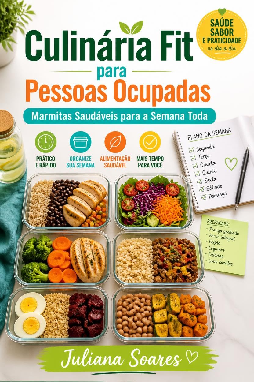 Culinária Fit para Pessoas Ocupadas: Marmitas Saudáveis para a Semana Toda baixar o livro de graça